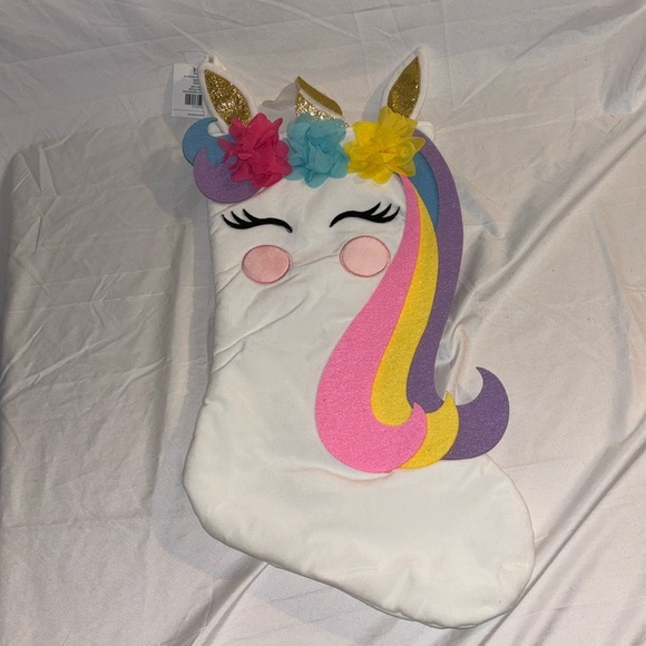 Unicorn Stocking NWT - Picture 1 of 8